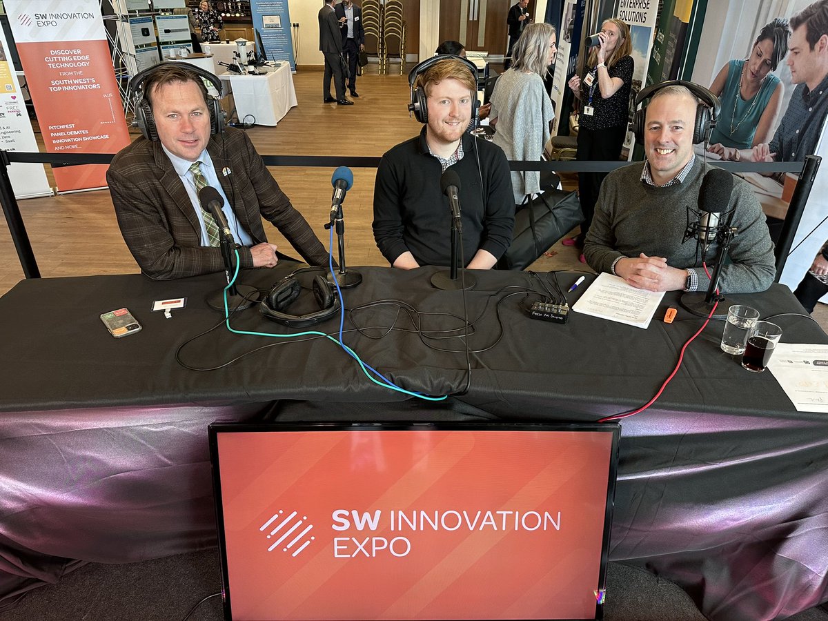 The 1st podcast <a href="/SWinnovationexp/">SW Innovation Expo</a> is on the topic of #Agritech - technology in agriculture.

<a href="/PaulCPhilpott/">Paul Philpott</a> is joined by The Earl of Devon, Charles Courtenay, &amp; <a href="/JakeShawSutton/">Jake Shaw-Sutton</a>, Academic Lecturer in Robotics <a href="/PlymUni/">University of Plymouth</a> 

#SWIE2024