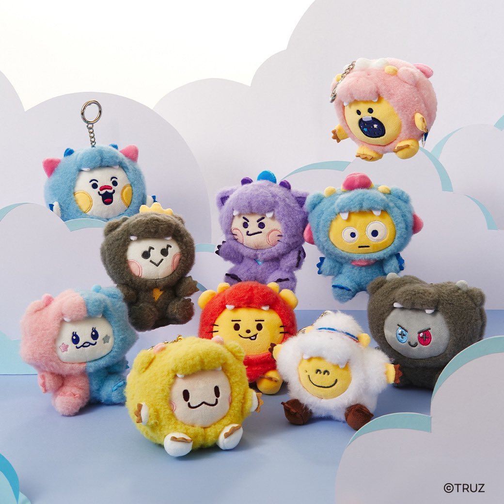 ぬいぐるみ treasure 楽天市場】TRUZ minini BONBON RURU ぬいぐるみマスコット / TREASURE