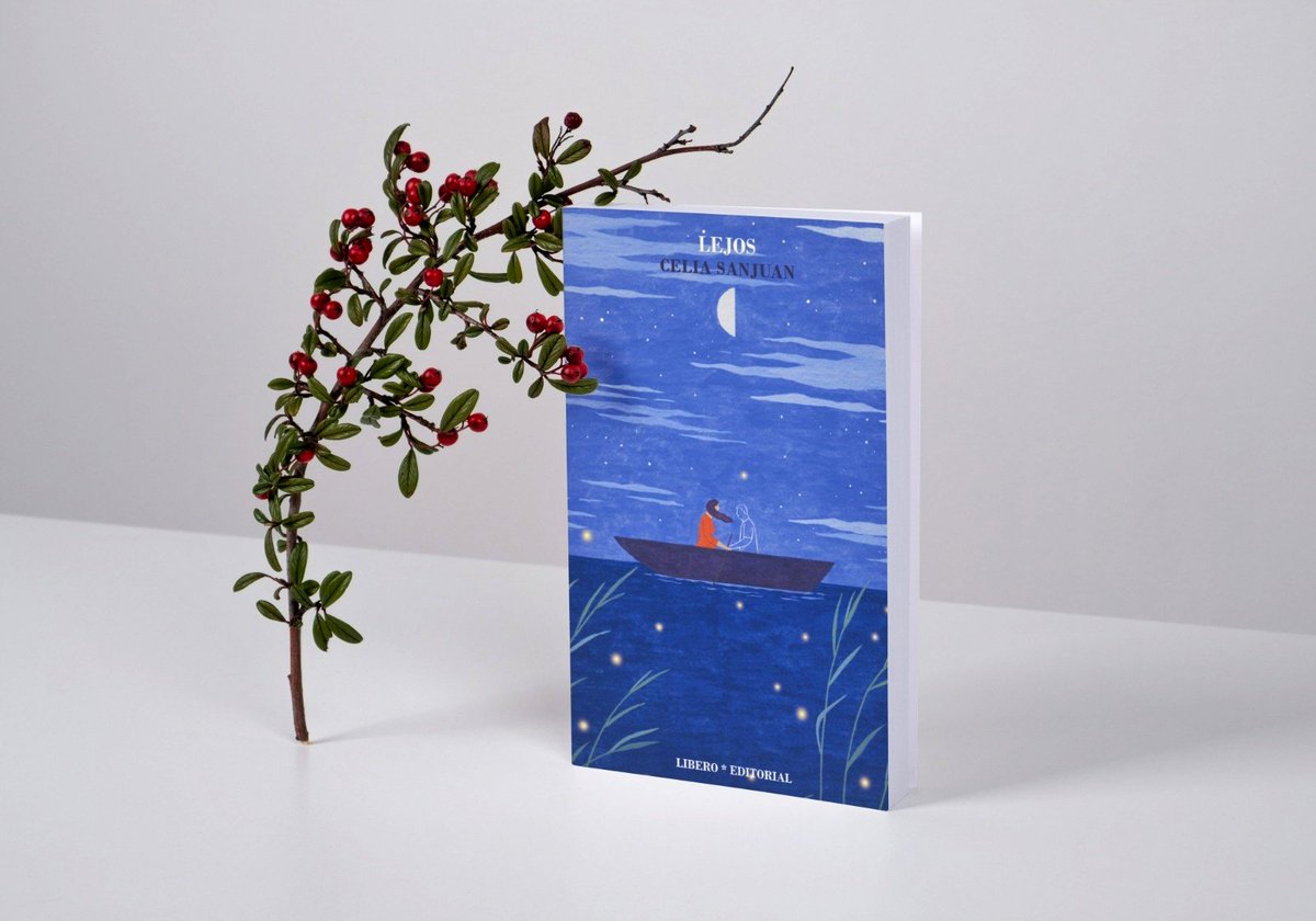 El primer libro de <a href="/celiasc13/">Celia</a>, «Lejos», diseñado por Erna Toepfer, ha quedado así de bonito. ¿No os parece? 💙