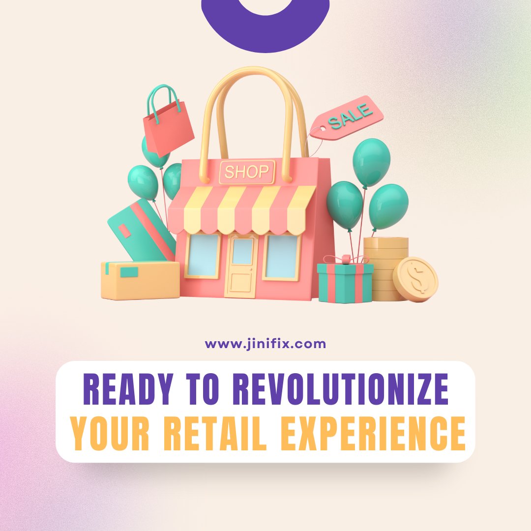 Ready to revolutionize your retail experience? 🚀 With our In-store IoT Integration, Jinifix bringing cutting-edge technologies to the heart of your business.

#Jinifix #IoTIntegration #RetailInnovation #FutureOfRetail #DataDrivenRetail #CustomerExperienceRevolution