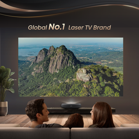 It's official! Hisense is the number one Laser TV brand in the WORLD! 🌍 Unmatched quality, innovation, and entertainment await you 🏆 See more here 👇uk.hisense.com/products/laser… #Hisense #LaserTV #GlobalNo1 #L9 #PX1 #PL1