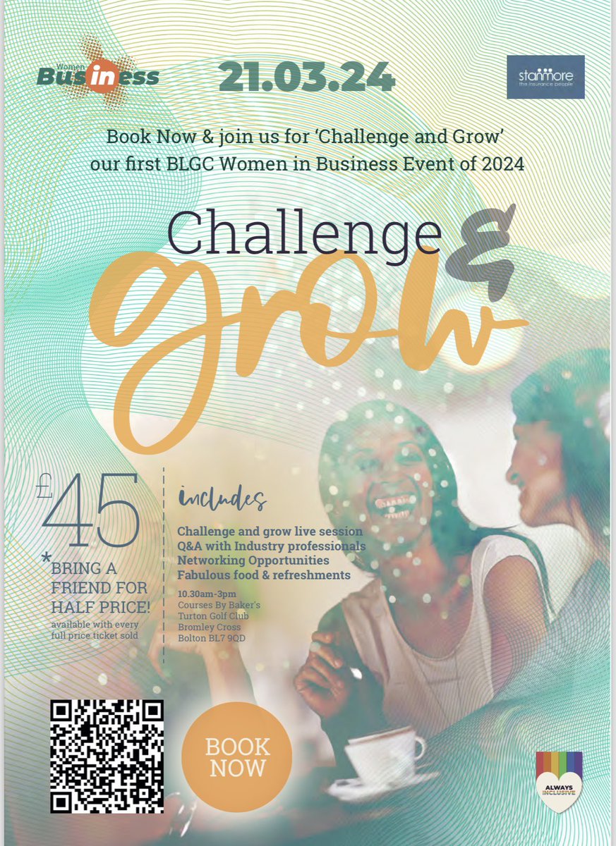 sheinspiresgrp's tweet photo. Calling all ambitious women in business! Unlock your potential at the BLGC event on March 21st.
Seize the opportunity to challenge, learn, and grow alongside industry leaders.
Bookings open β donβt miss out! ππ©βπΌ #BLGCevent #WomenEntrepreneurs https://t.co/W3P2tdFGS0