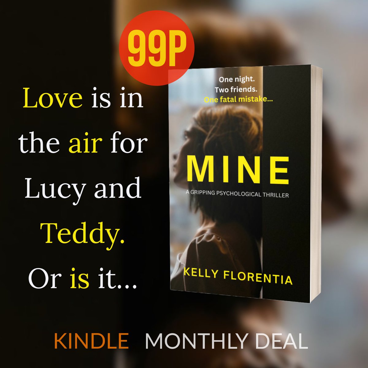 I’ve got some hot #tuesnews MINE is in the UK Kindle Monthly Deal. Grab it now for 99p 👉🏻amzn.to/3UZeovC Don’t miss out! @RNAtweets #tuesdayfeeling #booklover