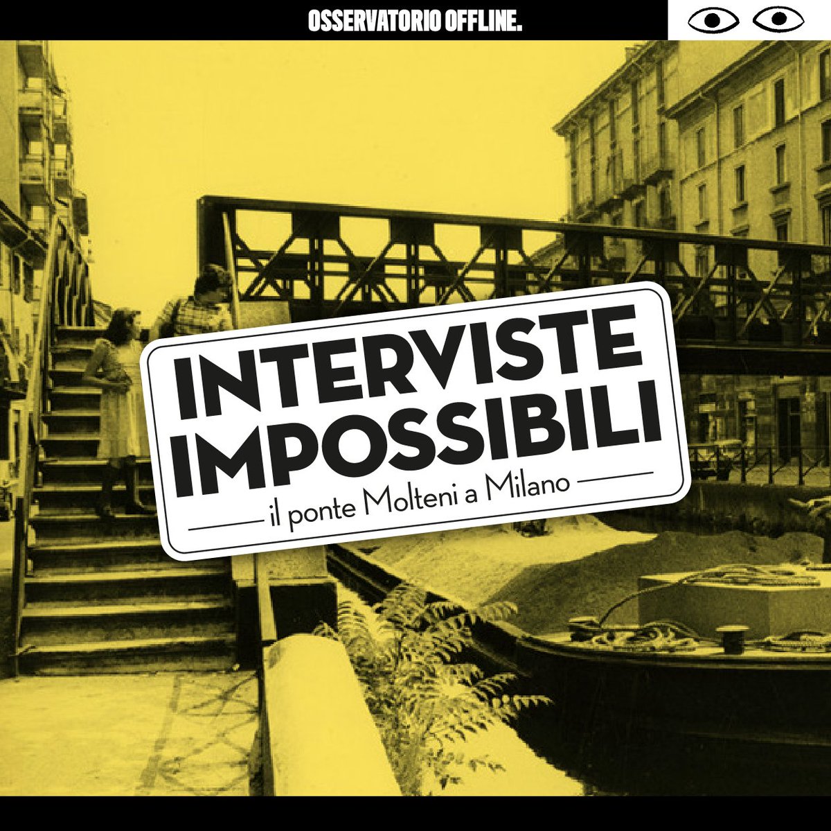 Il nuovo articolo del giornale di bordo di Santeria: un'intervista impossibile al ponte Molteni, a cura di Effe Punto. Correte a questo link 👉 lnkd.in/dC7TxR3R #pontemolteni #osservatoriooffline #santeriamilano