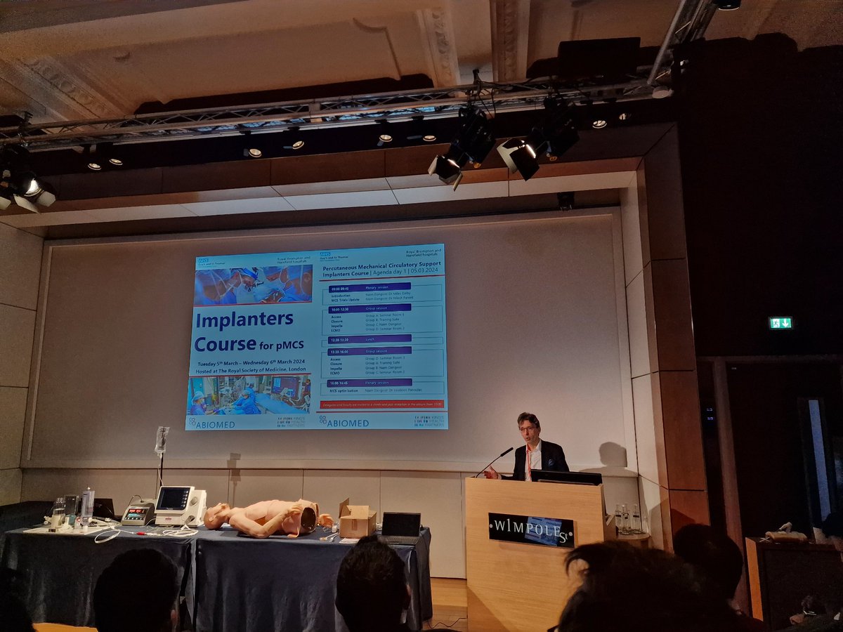 Girish Viswanathan (@girishviswa) on Twitter photo Great Impella implanters course hosted by Dr Miles Dalby etc al at Royal Society of Medicine Thank you  <a href="/Abiomed/">Adv Biomed</a> @Carole17741679 Great Impella implanters course hosted by Dr Miles Dalby etc al at Royal Society of Medicine Thank you  <a href="/Abiomed/">Adv Biomed</a> @Carole17741679