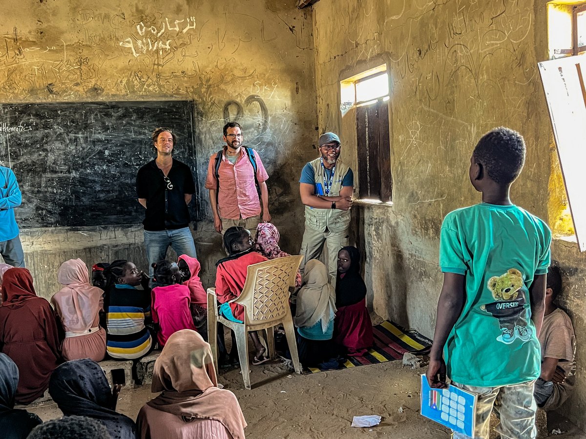 Our  RD Andre Atsu Agbogan visited Renk with our partners from Missio Munich who have been supporting JRS since the beginning of the crisis. To feel the reality of displaced people from the Sudan war. 
Know more about our work in the field: ear.jrs.net/en/sudan-respo…