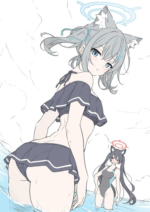 空井サキ(ブルアカ) ,水着サキ(ブルアカ) 「 」|ちこせわとの