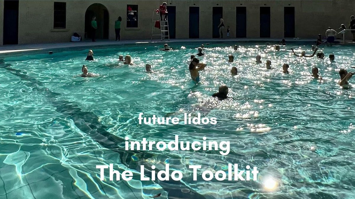 'Lidos are true public and community spaces, providing health, wellbeing and happiness to all... Our support [for] this invaluable Toolkit [will] help others build capacity... so that they can be enjoyed by communities for years to come.” Eilish McGuinness, CEO, @HeritageFundUK