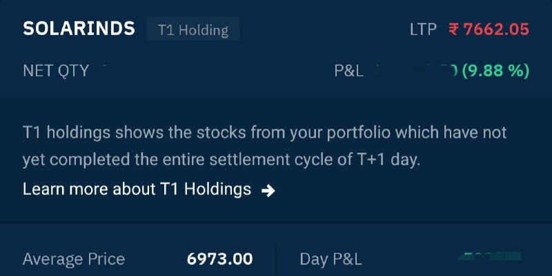 #SOLARINDS Only few stocks giving follow through