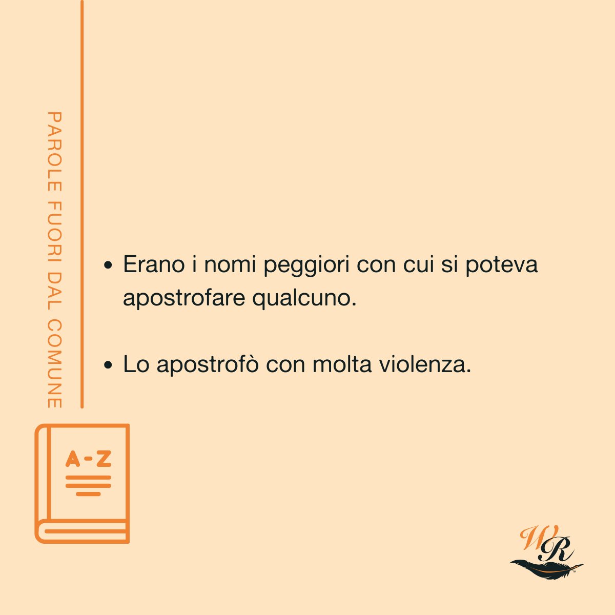 Lo sapevate che non tutti gli apostrofi sono uguali?  

Ci sono quelli che mettiamo alle parole e quelli che usiamo con le persone.  

Apostrofiamo le une e le altre con due termini omofoni, ma diversi nel significato e nell'etimologia.  

#scrivilo 
#parolefuoridalcomune