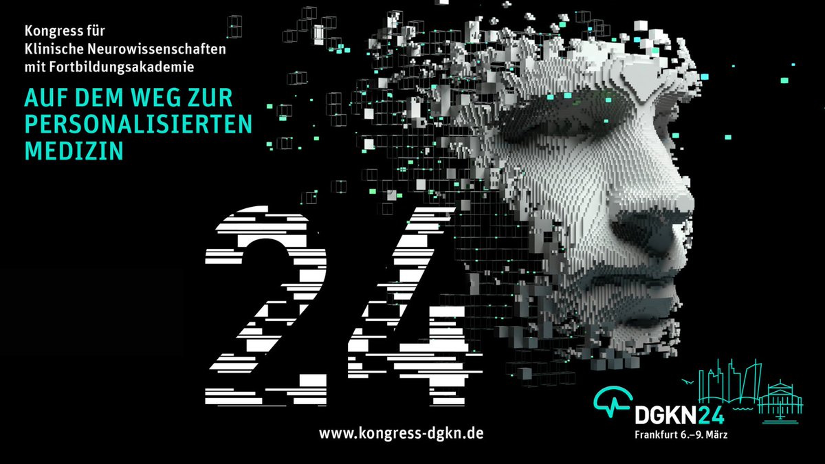 Morgen startet der #DGKN24 in #Frankfurt! Vier spannende Kongresstage erwarten Sie. Kurzentschlossene können sich online oder vor Ort anmelden. Studierende nehmen kostenfrei teil! 
👉Infos: kongress-dgkn.de 
#Neurophysiologie #Neurowissenschaft #Neurologie @UK_Frankfurt