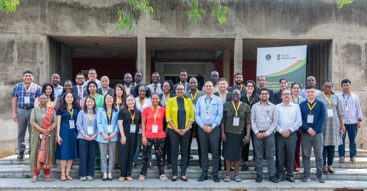 We've launched a two-week residential program - 'Comprehensive Learning on Intellectual Property Rights for Policy Level Interventions in the International Context,' with support from @MEAIndia and @ITECnetwork. It's our pleasure to welcome participants from 17 countries across