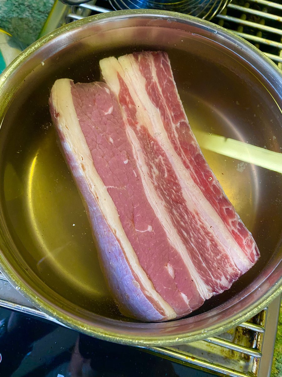 Lovely <a href="/BlocknBottle/">Block & Bottle</a> short rib .. brining it afore the cook tonight