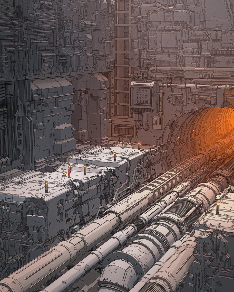 TheBakaArts's tweet image. Old Paths - good morning explorers of the deep ❤️