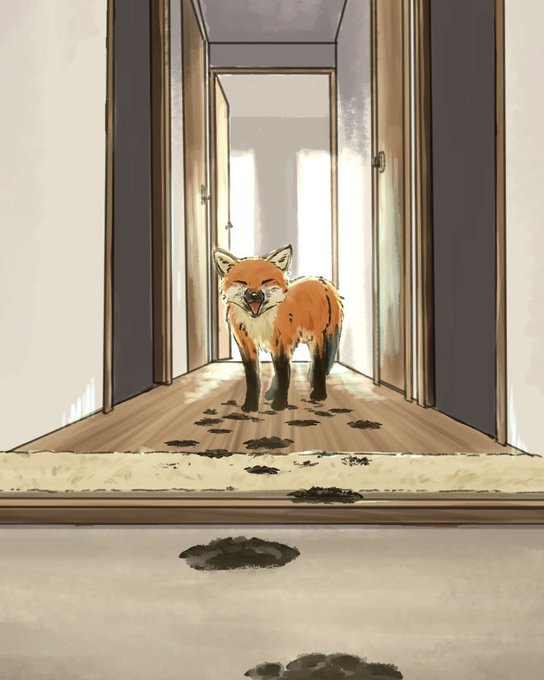 「animal door」 illustration images(Latest)