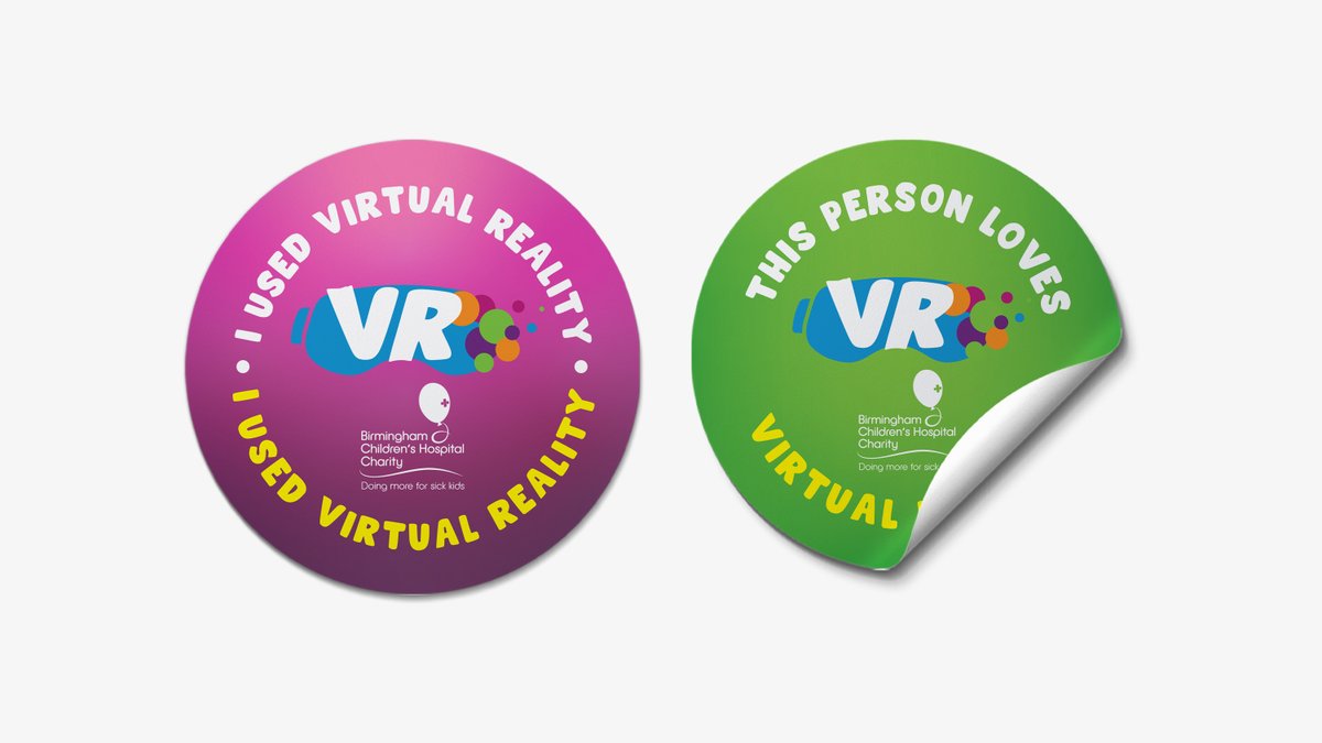 The @BWC_CPADS Design Team will always turn your ideas into reality, just like we did when working with the amazing VR Team @BWC_NHS to create these stickers for their service. Get in touch with the design team if we can help with your design and print needs. #CPADS #OneTeam #NHS