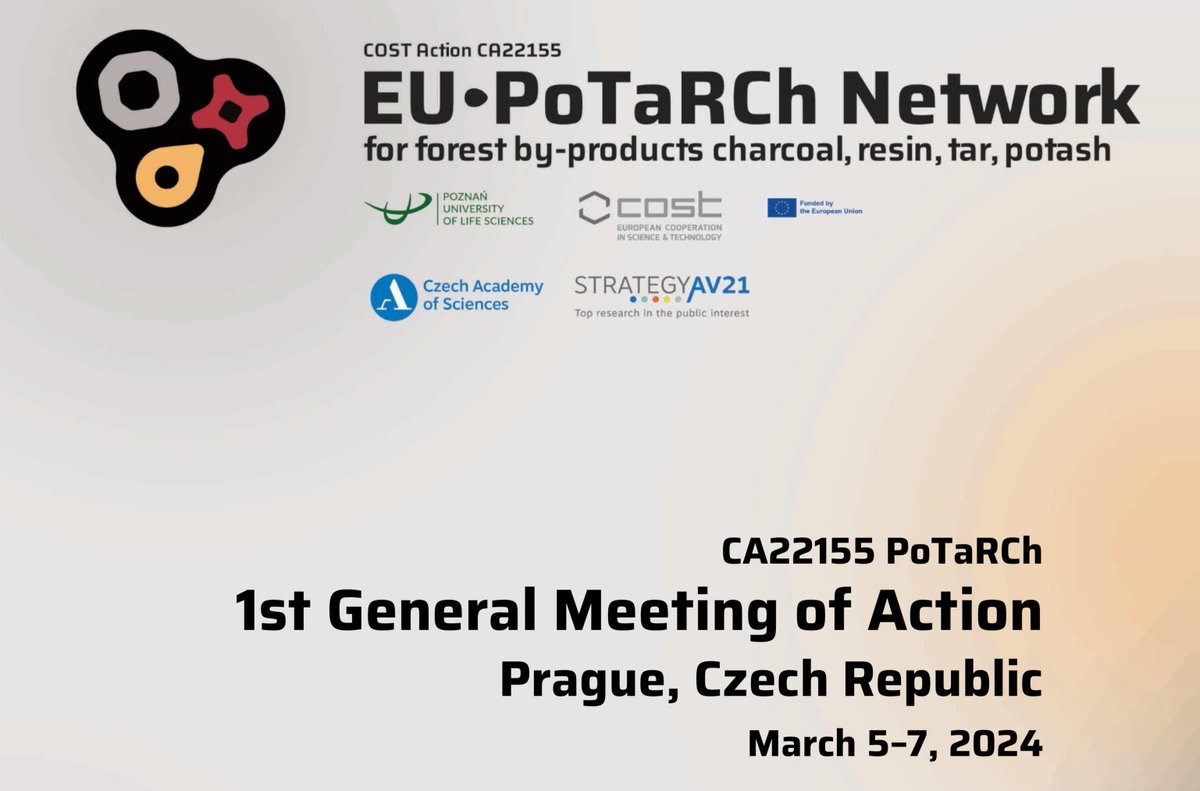 Today, #ValentinaPescini is in Prague to represent Spain at #PoTaRCh’s 1st Gral. Meeting. 
This event fosters collaboration and strategic planning on managing non-wood forest byproducts' cultural heritage and future.

ℹ️giap.icac.cat/2024/03/05/pot…

<a href="/ICAC_cat/">ICAC-CERCA, Institut Català d'Arqueologia Clàssica</a> #SomCERCA