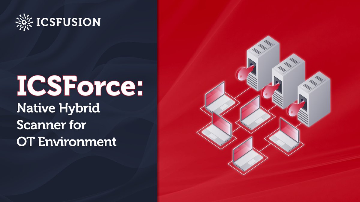 Introducing #ICSForce, our cutting-edge native hybrid scanner tailored for #OT and #cyber-#physical ecosystems. 🛡️

With ICSForce, we bring forth a powerful solution designed to enrich your visibility, enhancing your organization's resilience against cyber threats.