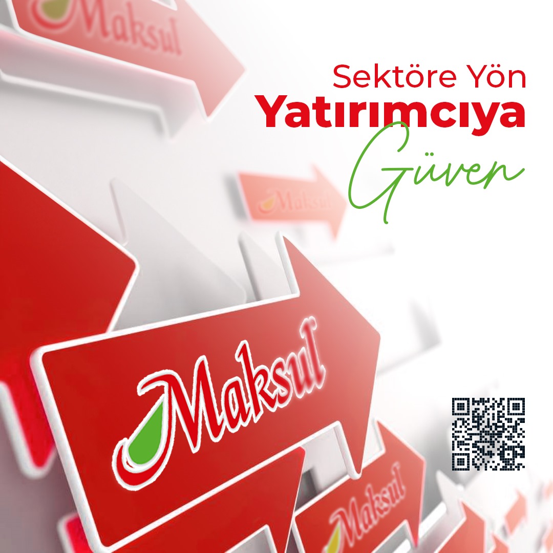 🚀 Sektörde fark yaratın! Maksul Kuruyemiş ile lezzet yolculuğunuzda yönünüzü belirleyin. 🌟 Yatırımcılarımıza değer veriyor, geleceğe sağlam adımlarla ilerliyoruz. 

#MaksulKuruyemiş #YatırımcıyaDeğer #LezzetYolculuğu #SektörLideri ✨