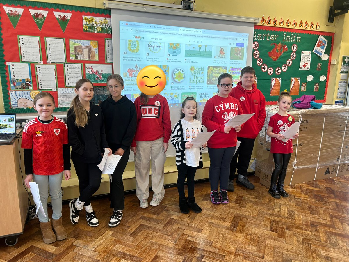 Mrs Morgan is very proud of her Criw Cymraeg for hosting our Eisteddfod and our Welsh coffee afternoon with our parents on Friday. Da iawn chi! Absolute super stars ⭐️ #GlyncorrwgCC #StDavidsDay #proudtobewelsh #eisteddfod