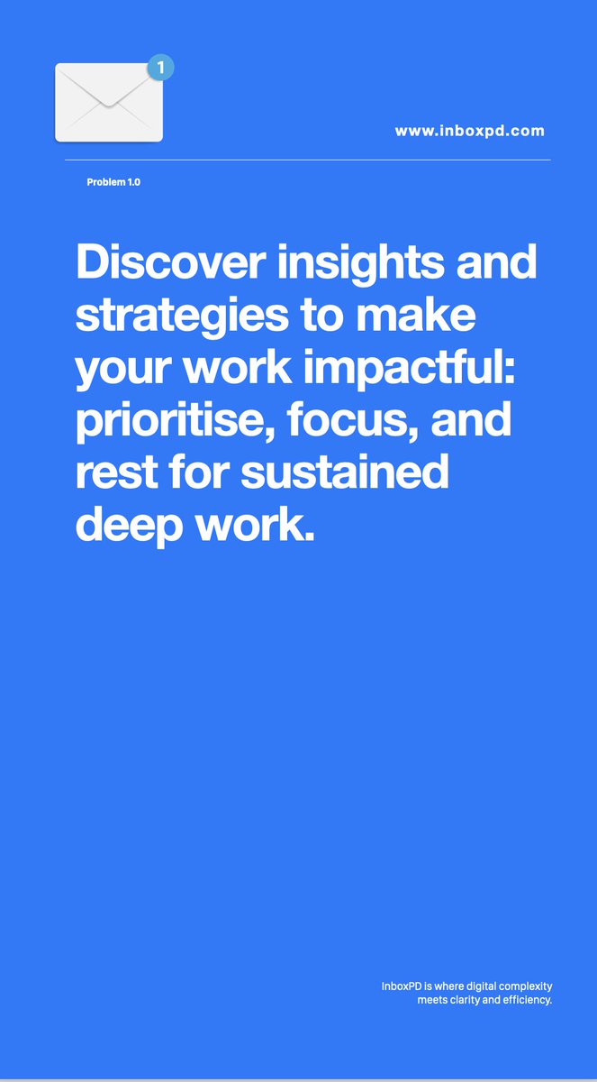 inboxpd's tweet image. Maximize focus &amp;amp; productivity! 🚀 Master impactful work with our latest strategies. Work smarter, not harder! 🧠💡 #InboxPD #Productivity #DeepWork #TimeBlocking #AchieveMore Click the link in bio &amp;amp; subscribe to #Substack for key insights! 🔗✨ #edtechchat