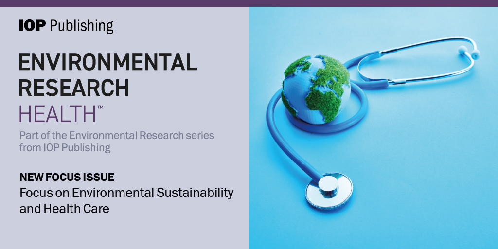 Environmental Research: Health Focus Issue now open for submissions! Deadline: 15-September-2024 iopscience.iop.org/collections/er… @profjecker @fedelucivero @gabriellesamue1 @DuprasCharles
