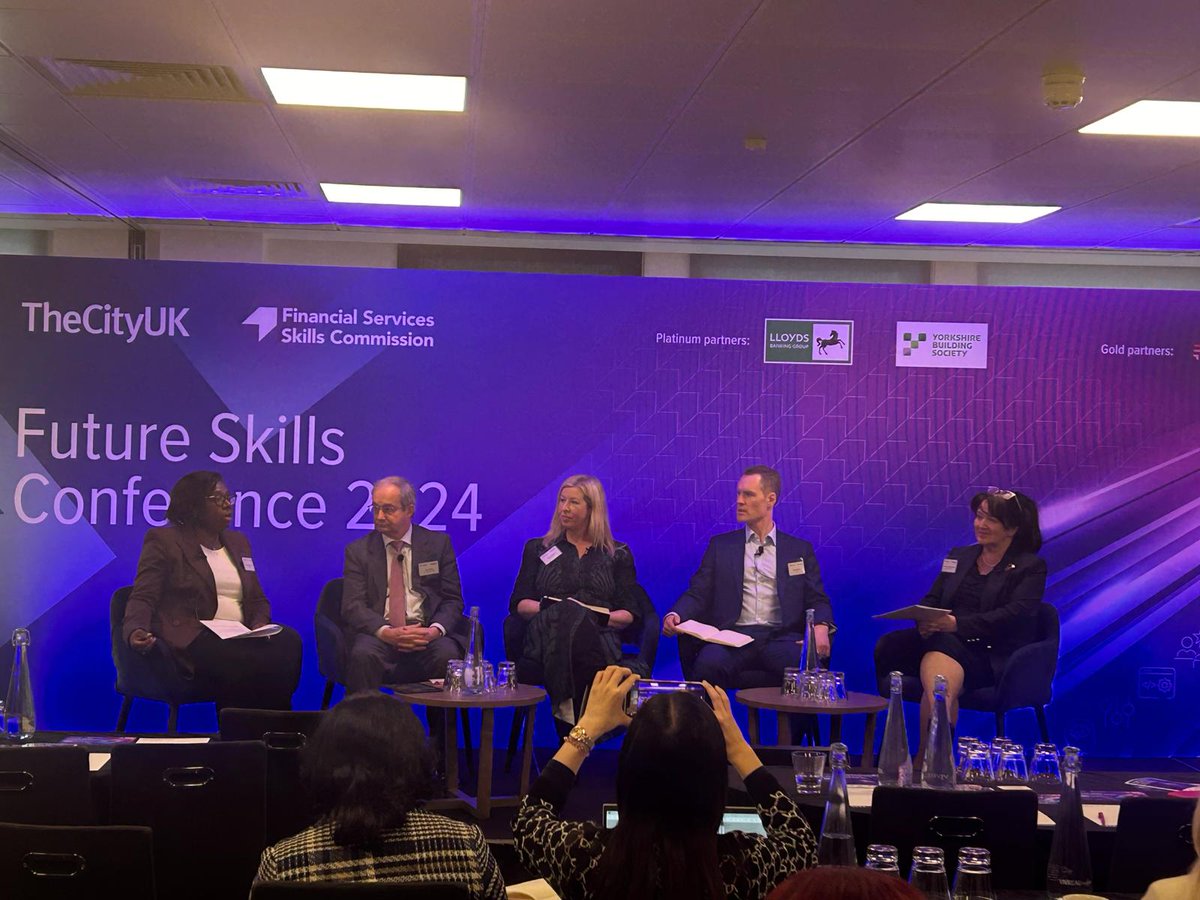 Our final panel today will delve into “Boosting skills development across our UK regions and nations”chaired by Sandra Wallace CBE @DLA_Piper, who is joined by Pat Brennan Barrett @NorthamptonColl, John Heaps @Yorkshire_BS, @tamarlouise @PhoenixGroupUK, PwC @fraserawilson @PwC_UK