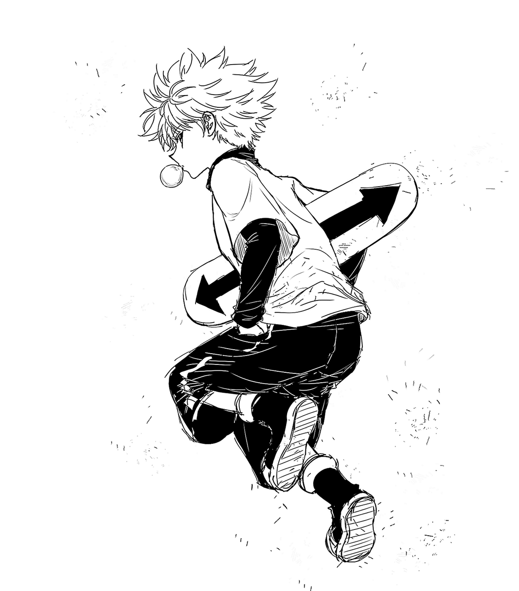 HXH_EMO's tweet image. 밥대신 낙서

#hxh #キルア