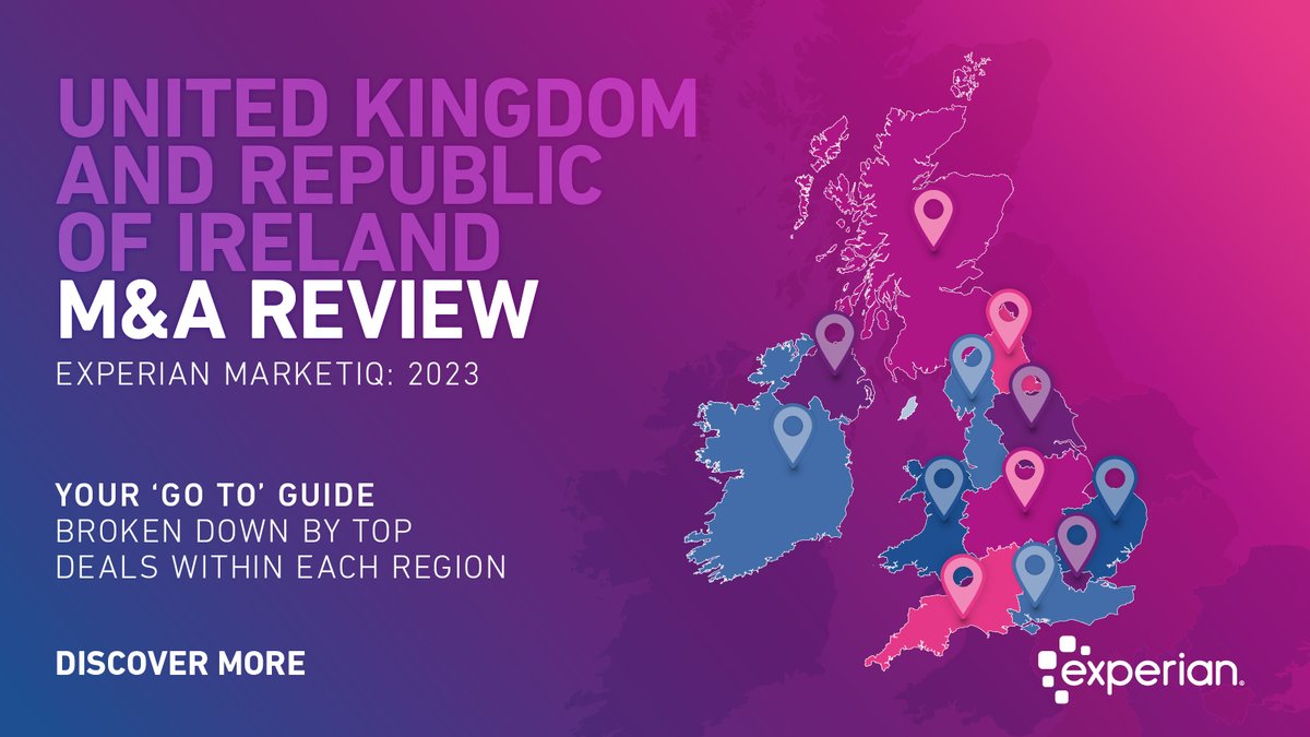 #UKMergers and acquisitions dropped at the start of 2023, with a 12% year-on-year decline in deals.

But, there's hope ahead for 2024. To find out why, download our review of 2023 👉bit.ly/42PzSNa 

#UKFinance #Data #MarketIQ
