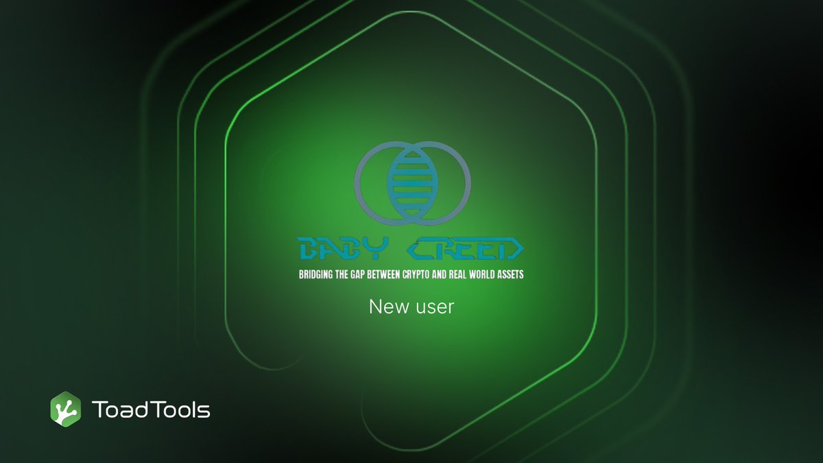 Toad_Tools's tweet image. Welcome new #ToadTools user! @creedfinance1 
.CR1 aims to provide sustainable passive income options to users and support crypto adoption. Easy, transparent tools and methods are presented to be followed by the community.
$TOAD #ToadTools