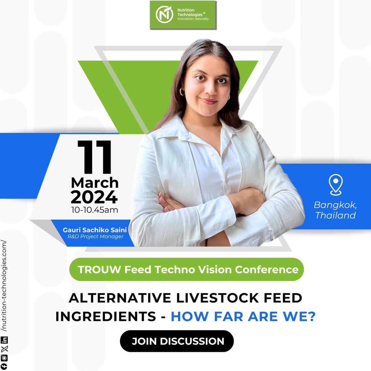 SentaraGroup's tweet photo. Join the discussion with our R&amp;D Project Manager, Gauri Sachiko Saini on  Alternative Livestock feed ingredients - How far are we? with Trouw Nutrition.

Register here>https://t.co/TyY7UZllbW

#bsfl #sustainable #animalfeed https://t.co/jBUmmO4RBa