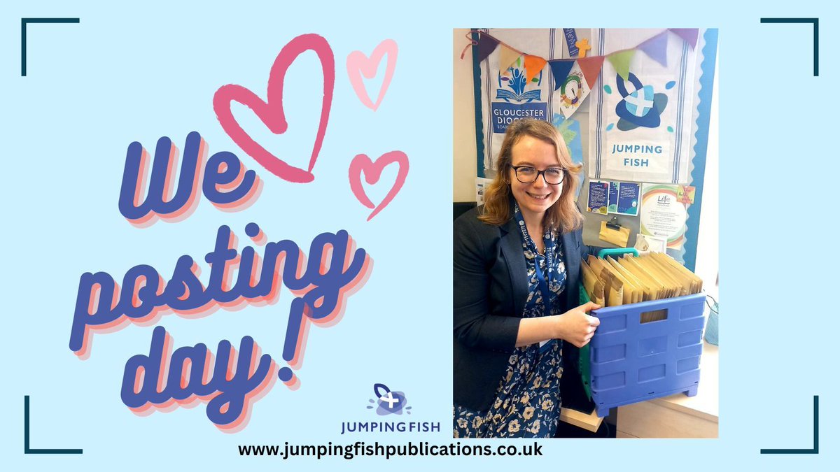 JumpingFish10's tweet image. May these books be a blessing to those who receive them. May they allow you to Experience, Encounter and Explore buff.ly/3GMqP5d @GlosDioc @glosdiocschools @BishGloucester @bptewkesbury