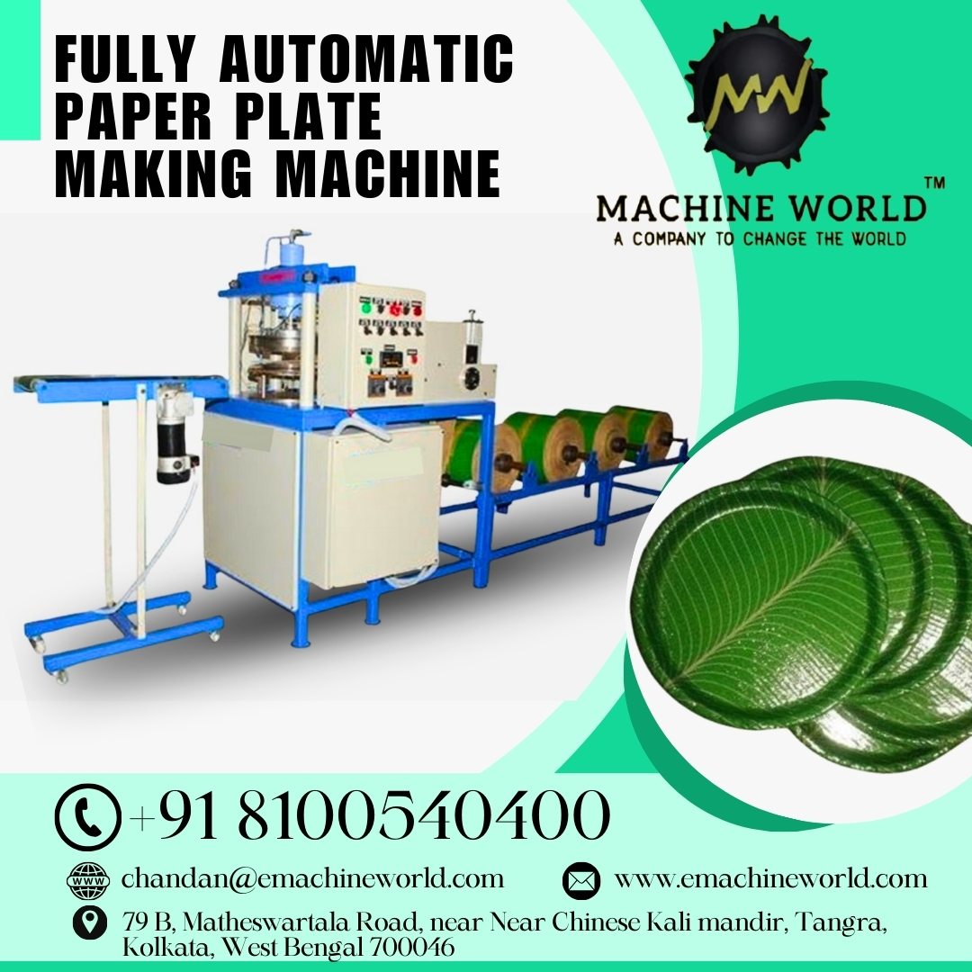 MachineWorld23's tweet image. Fully Automatic Paper Plate Making Machine
call us @ 081005 40400
#fullyautomaticpaperplatemakingmachine #paperplatemakingmachine #machinedemo #machineworld