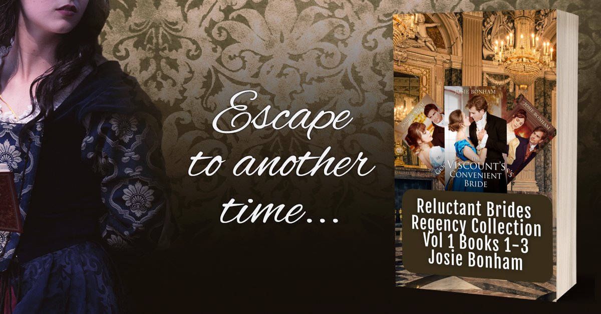 #Tuesnews @RNAtweets #Regency #HistoricalRomance Step back into the elegance of the Regency era with my Reluctant Brides series. Standalone novels linked by character. The first 3 are available in one download. mybook.to/RBRCvol1