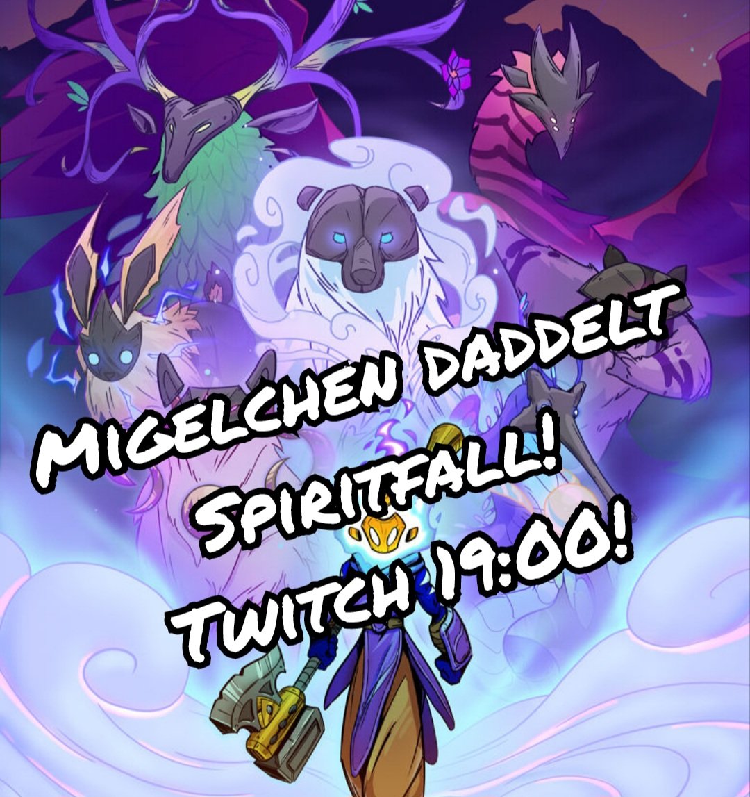 migelchen's tweet photo. Hola,
heute gibt es "Spiritfall" und je nachdem bin ich danach für alles offen. Ab 19:00 Uhr wird ge*PLÜM*t!
Twitch:
https://t.co/jSl5gSY30H
#DeadCells #Spiritfall #Roguelike #Twitch #Streamer #community #trends #trending #gaming #Deutschland #NettWerk #FischerNettsFriends https://t.co/o4m9mykfqL