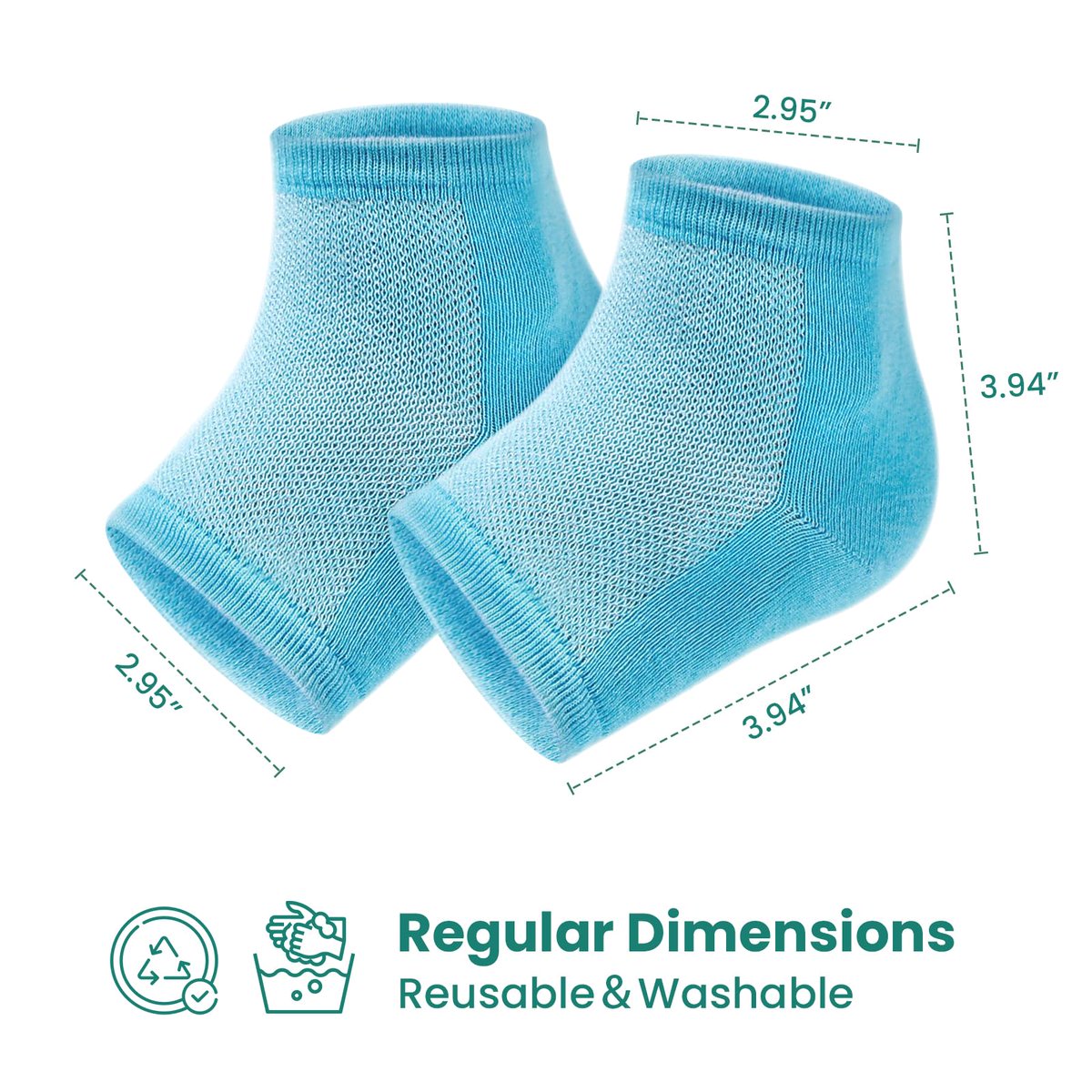 Welnove's tweet image. Tired of rough, parched heels? Our moisturizing socks are here to rescue your feet! 🌟👣 Experience the ultimate hydration and say hello to silky-smooth skin! 💦✨ #HappyFeet #SmoothSailing #MoistureBoost #MoisturizingheelSocks  #heels #crackheel #heelpain #Welnove