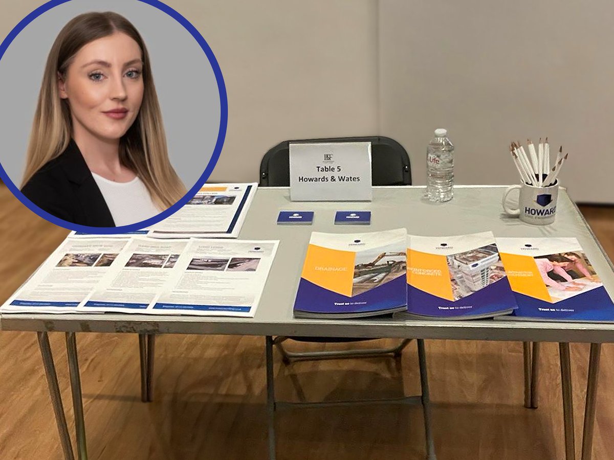 🏫 Our Sustainability Manager Sophie Henderson teamed up with the @WatesGroup to take on Roundhay School's Careers in Engineering showcase! 🏗 There, they discussed roles & routes into construction, how they entered the industry, information on apprenticeships, and more.