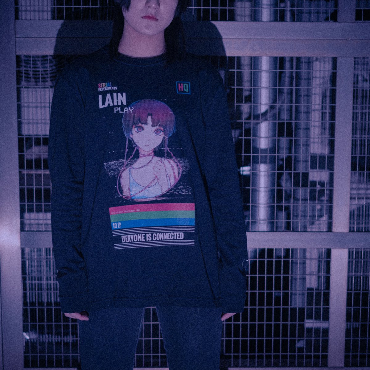 serial experiments lain × ILYA KUVSHINOV × NUMBER3】 lain-VHS 