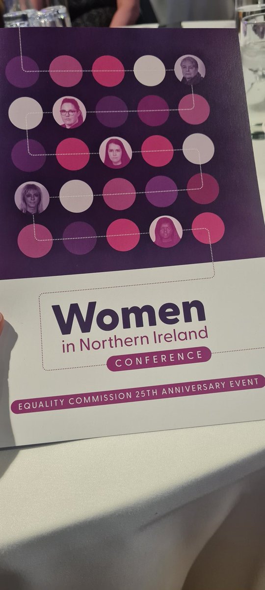 Very much looking fwd to today's conference #WomeninNI @FootprintsWomen
