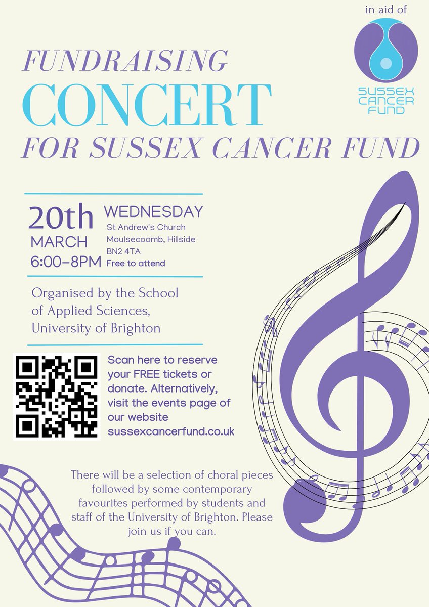🎶 Join us for Fundraising Music Concert🌟
📅 20th March
🕕 6:00-8:00 pm
📍 St Andrew’s Church Moulsecoomb, Hillside, BN2 4TA,
Entrance is FREE, but donations are greatly appreciated. Please reserve your free ticke. bit.ly/4c36lnK