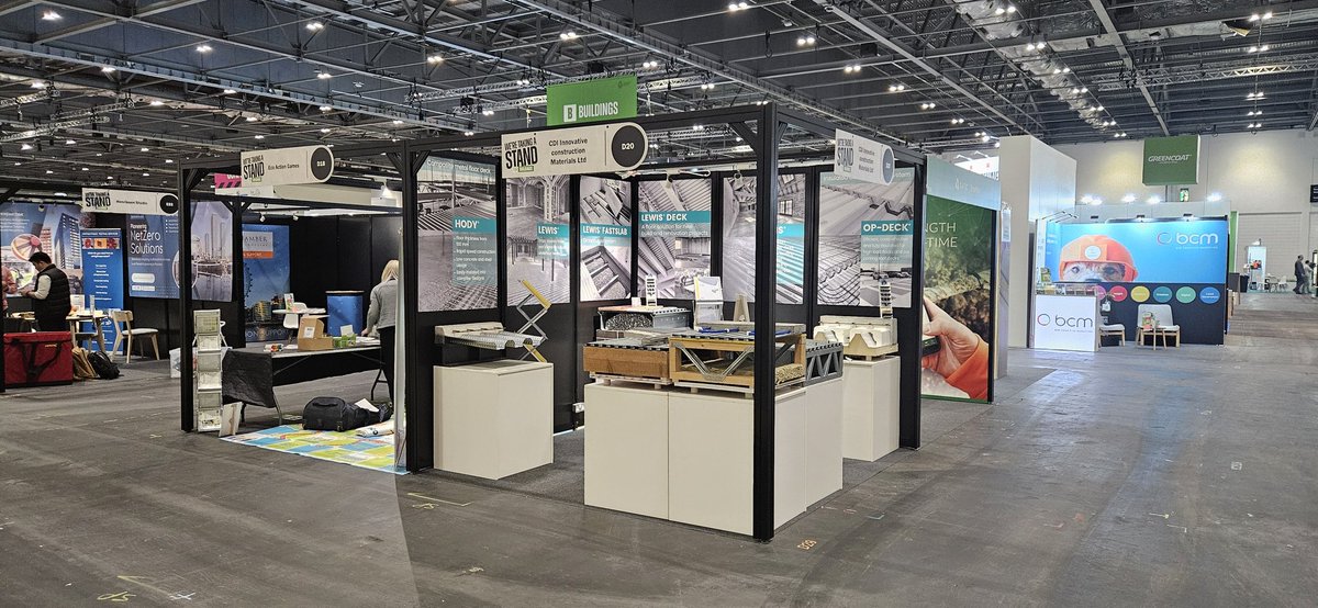 Day 1 of <a href="/FuturebuildNow/">Futurebuild</a> and we are set and ready to get going.