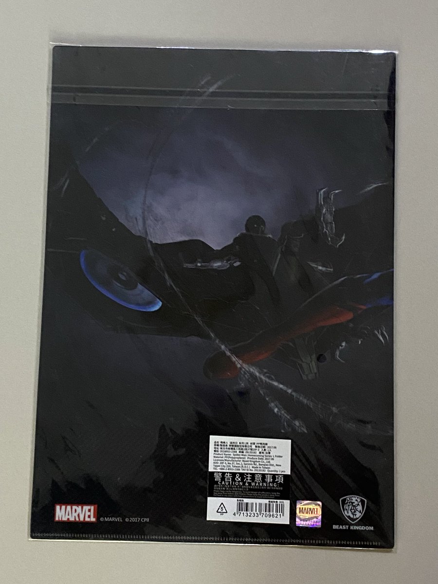 cinememorial_'s tweet photo. Spider-Man: Homecoming (2017) 

แฟ้มจาก exhibition ในไต้หวัน 🇹🇼
ลายละ 250 บาท

#ตลาดนัดMarvel #ตลาดนัดมาร์เวล https://t.co/kg6E5lydsu