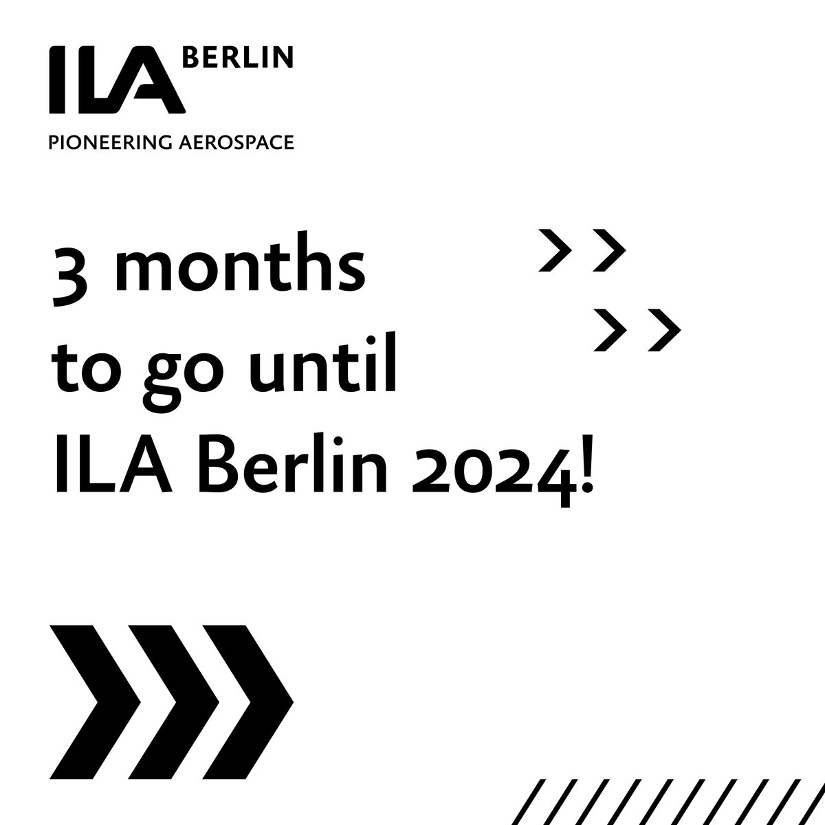 Excitement is soaring high as we countdown to #ILA24 – only 3 months left! Innovators and #aerospace enthusiasts, mark your calendars! 🗓️ @bdlipresse @MesseBerlin #PioneeringAerospace