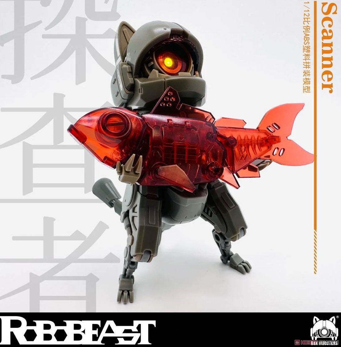 tuxedocatcrazy's tweet image. 猫…サイバーパンク…プラモデル…

私のためにあるような商品ではないか！
ということでポチりました。

#海外プラモデル　#ROBOBEAST