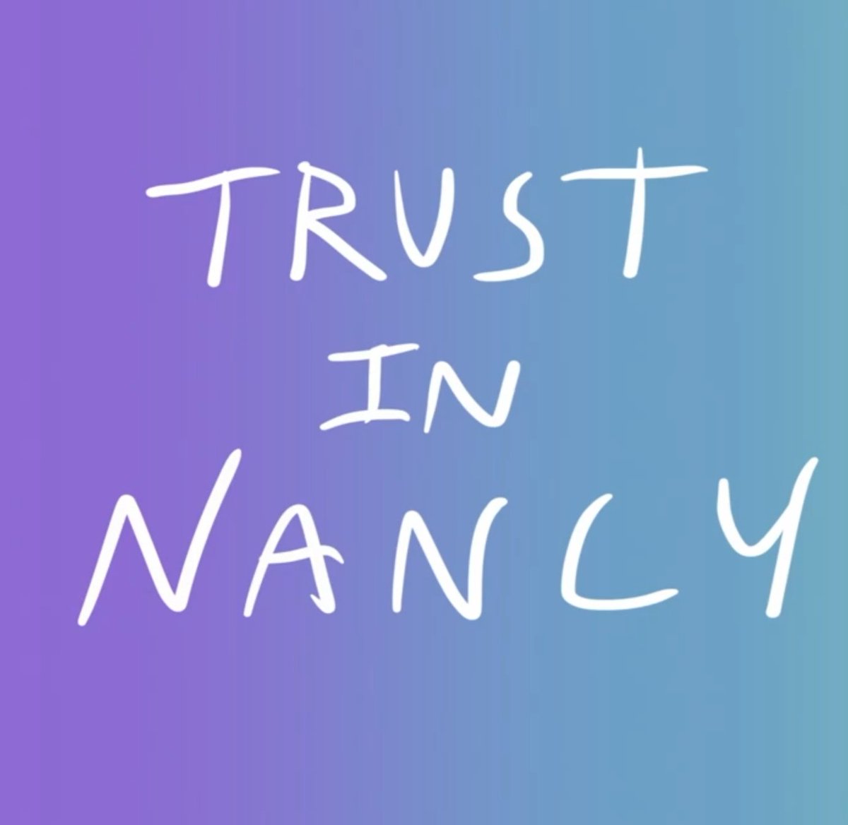 obelicks's tweet photo. @becaring_ #TrustInNancy https://t.co/wGjHzN9Sbx