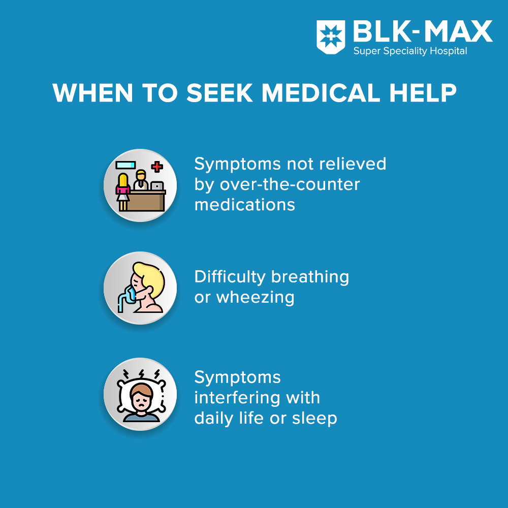 Recognising the symptoms of seasonal allergies can help individuals seek appropriate treatment and manage their condition effectively. If you have any of these symptoms consult our doctors at #BLKMaxHospital.
#Allergies #AllergicReactions #Cold #Cough