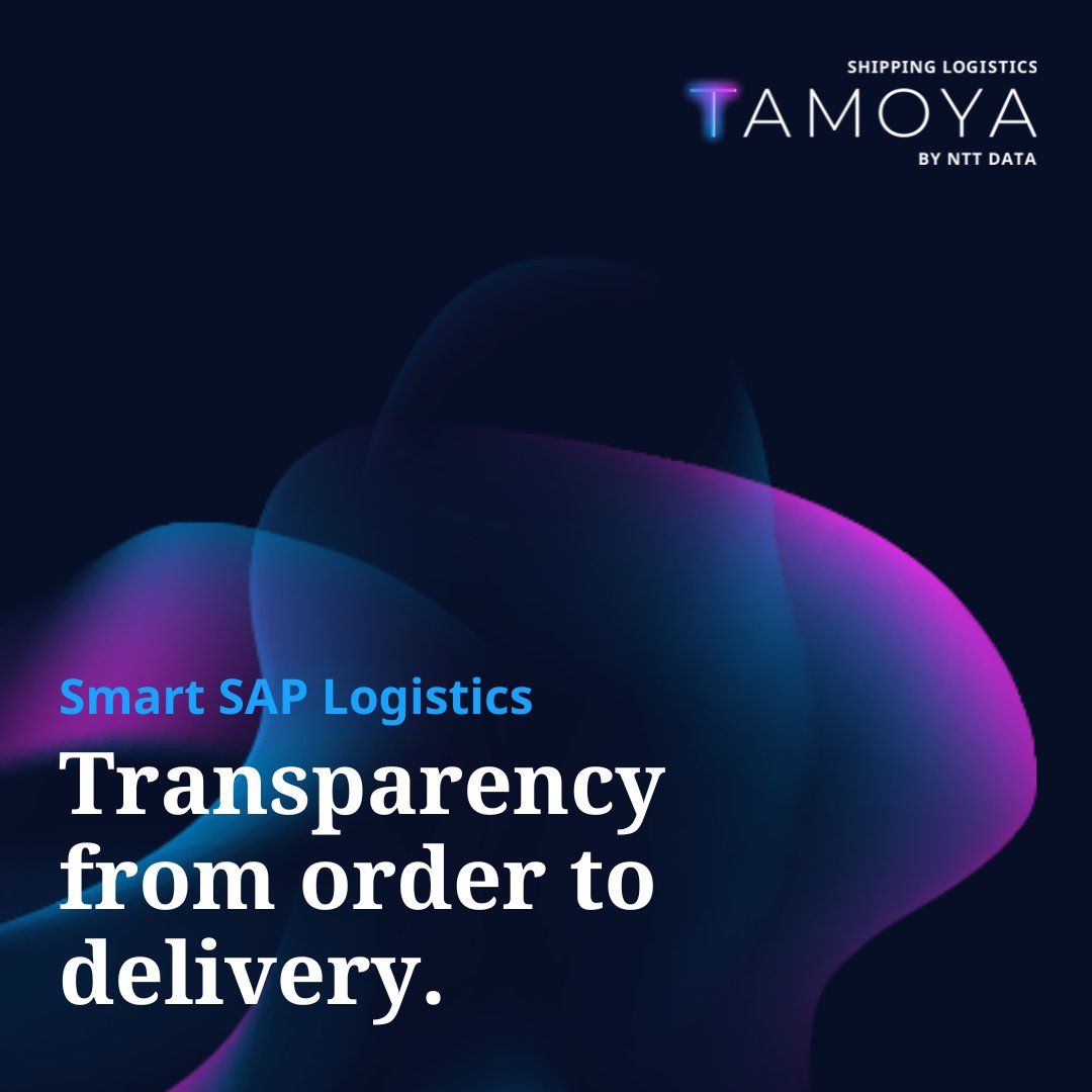 Smart Shipping – with TAMOYA by NTT DATA! 🪼Quickly master the diverse requirements in the areas of shipping processes, packaging and weighing, foreign trade, and dangerous goods processing – automated and seamlessly integrated into SAP. 👉 nttd.link/ojriz