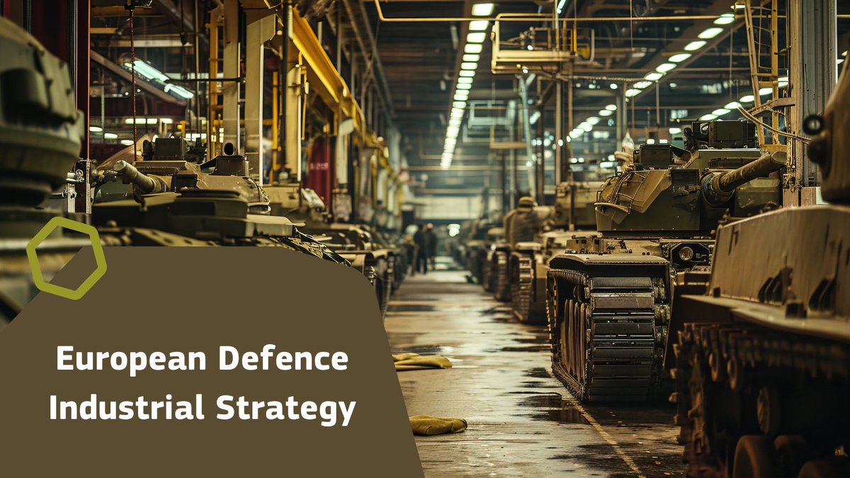 Our job at @defis_eu is to implement thought-out #DefenceIndustry policies to ensure 🇪🇺 security, resilience and autonomy With that in mind our teams delivered today the 1st ever Defence Industrial Strategy- #EDIS & a proposal to set up European Defence Industry Programme- #EDIP