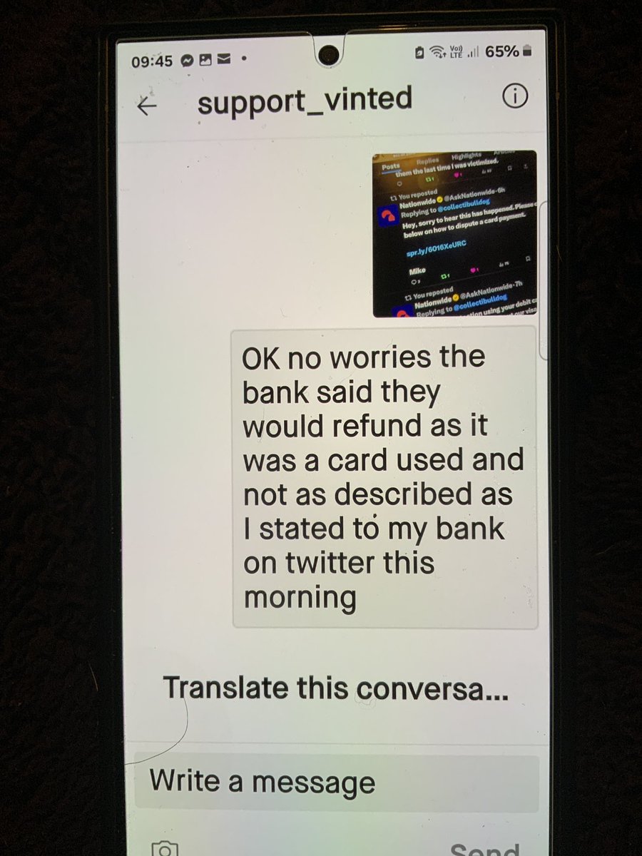 collectibulldog's tweet photo. Good morning @nationwide I think it’s two complaints and two refunds now ! I ordered #Happyhardcore and got #OmarSantana I couldn’t complain as seller put up holiday button for the two day period how unfair is that #compensation from @vinted @vintedUK @shoptemu https://t.co/cVROZ37MHc