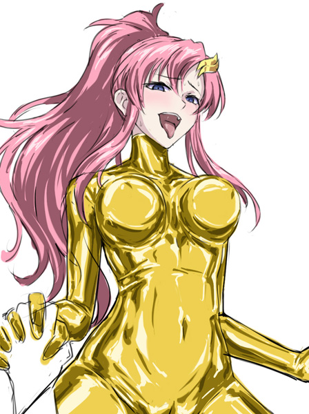 こ、こんな金テカな格好させられては・・・!
こんな、こんな・・・金テカな姿になってしまっては・・・!

今なら石破天驚拳を放てそうな気がしてきますわ～～～!!

「ラクス・・・石破天驚拳は・・・顔から髪まで金色に染まらないと放てないよ・・・」

そうでしたの～～!!?? 